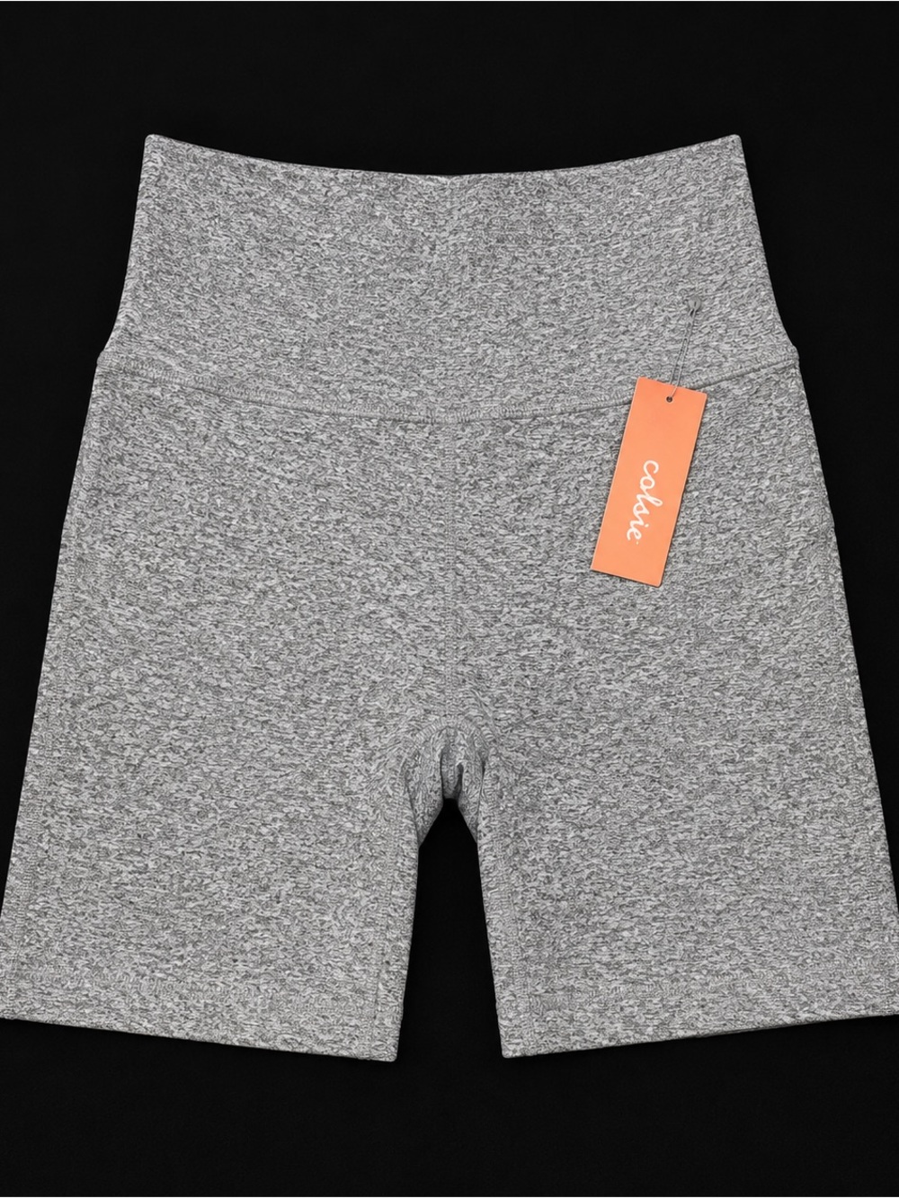 Colsie Heather Gray High-Rise Bike Shorts